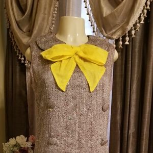 Vintage 70s Brown~Ladies Garments~Workers Union